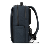 Laptop-Rucksack mit gepolsterten Fächern 20 l und 17,3 Zoll farbe blau sechste Ansicht