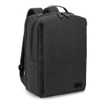 Laptop-Rucksack mit gepolsterten Fächern 20 l und 17,3 Zoll farbe dunkelgrau