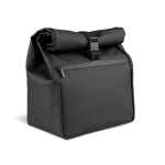 Rollbarer Kühltasche aus Kunstleder mit verstellbarem Verschluss 7 l farbe schwarz
