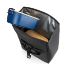 Rollbarer Kühltasche aus Kunstleder mit verstellbarem Verschluss 7 l farbe schwarz achte Ansicht