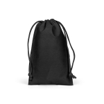 Aufrollbare Kühltasche 7 l mit verstellbarem Verschluss aus Kunstleder farbe schwarz