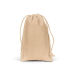 Aufrollbare Kühltasche 7 l mit verstellbarem Verschluss aus Kunstleder farbe hellbraun