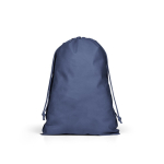 Großer Turnbeutel aus Vliesstoff mit thermoversiegeltem Verschluss 60 g/m² farbe blau
