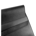 Robuste Laptophülle aus Kunstleder, Größe 14 Zoll farbe schwarz fünfte Ansicht