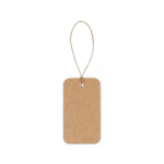 Etikett aus Recyclingpapier mit Naturkordel 700 g/m² farbe natürliche farbe