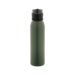 Sportflasche aus recyceltem Edelstahl, einwandig, 670 ml farbe militärgrün zweite Ansicht
