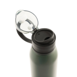 Sportflasche aus recyceltem Edelstahl, einwandig, 670 ml farbe militärgrün sechste Ansicht