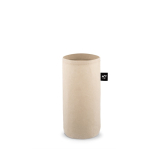 Flaschenhülle aus recyceltem Filz für den Transport farbe beige
