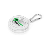 Geflochtenes USB-C-auf-USB-C-Kabel, Schnellladefunktion, 60 W farbe weiß Ansicht mit Logo 1