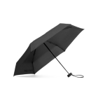 Kompakter Mini-Regenschirm, manuell, 5-teilig, mit Gummihülle Ø90 farbe schwarz