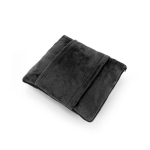Weiche 3-in-1-Fleecedecke mit Fronttasche 220 g/m² farbe schwarz