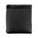 Weiche 3-in-1-Fleecedecke mit Fronttasche 220 g/m² farbe schwarz dritte Ansicht