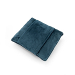 Weiche 3-in-1-Fleecedecke mit Fronttasche 220 g/m² farbe blau