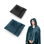 Weiche 3-in-1-Fleecedecke mit Fronttasche 220 g/m² Ansicht in vielen Farben