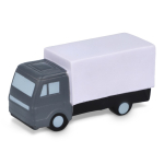 Flexibler, weicher PU-Schaum-Antistressartikel in Lkw-Form farbe weiß