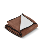 Polyester-Mikrofaserdecke mit Vollfarb-Sublimation 500 g/m² farbe braun dritte Ansicht