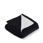 Polyester-Mikrofaserdecke mit Vollfarb-Sublimation 500 g/m² farbe schwarz dritte Ansicht