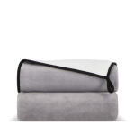 Polyester-Mikrofaserdecke mit Vollfarb-Sublimation 500 g/m² farbe grau