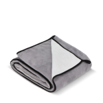 Polyester-Mikrofaserdecke mit Vollfarb-Sublimation 500 g/m² farbe grau dritte Ansicht