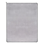 Polyester-Mikrofaserdecke mit Vollfarb-Sublimation 500 g/m² farbe grau vierte Ansicht