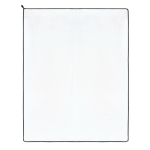 Polyester-Mikrofaserdecke mit Vollfarb-Sublimation 500 g/m² farbe grau fünfte Ansicht