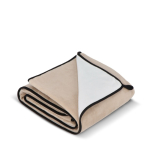 Polyester-Mikrofaserdecke mit Vollfarb-Sublimation 500 g/m² farbe beige dritte Ansicht