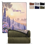 Polyester-Mikrofaserdecke mit Vollfarb-Sublimation 500 g/m²