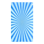 Schnelltrocknendes RPET-Strandtuch mit Sublimationsdruck, 100 x 180 cm farbe blau fünfte Ansicht