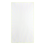 Schnelltrocknendes RPET-Strandtuch mit Sublimationsdruck, 100 x 180 cm farbe lindgrün sechste Ansicht
