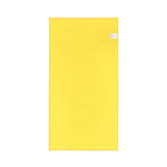 RPET-Handtuch mit Schnelltrocknungstechnologie und Beutel 40 x 80 cm farbe gelb fünfte Ansicht