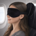 2-in-1-Reisekissen mit integrierter Schlafmaske und Hülle sechste Ansicht