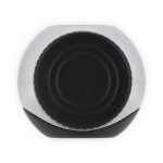 Multifunktionale Lunchbox mit Schraubdeckel und wiederverwendbarem Besteck farbe schwarz neunte Ansicht