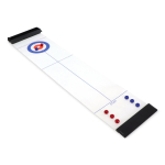 Kompaktes, tragbares Tisch-Curling-Spiel mit Aufbewahrungsbox farbe schwarz vierte Ansicht
