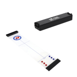 Kompaktes, tragbares Tisch-Curling-Spiel mit Aufbewahrungsbox Ansicht mit Druckbereich