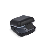 Kompakter Tabletten-Organizer aus Kunststoff mit mehreren Fächern farbe schwarz zweite Ansicht
