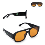 Sonnenbrille aus recyceltem Kunststoff mit getönten Gläsern und UV400-Schutz