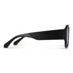 Sonnenbrille aus recyceltem Hartkunststoff mit UV400-Schutz farbe schwarz zweite Ansicht
