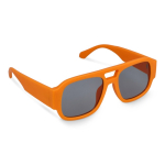 Sonnenbrille aus recyceltem Hartkunststoff mit UV400-Schutz farbe orange