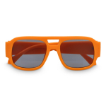 Sonnenbrille aus recyceltem Hartkunststoff mit UV400-Schutz farbe orange zweite Ansicht