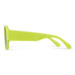 Sonnenbrille aus recyceltem Hartkunststoff mit UV400-Schutz farbe lindgrün vierte Ansicht