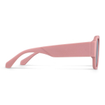 Sonnenbrille aus recyceltem Hartkunststoff mit UV400-Schutz farbe pastellrose dritte Ansicht