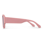 Sonnenbrille aus recyceltem Hartkunststoff mit UV400-Schutz farbe pastellrose vierte Ansicht