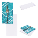 Schnelltrocknendes Polyesterhandtuch mit Sublimationsdruck 200 g/m² 50 x 100 cm