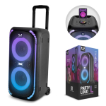 Tragbarer Lautsprecher Fresh 'n Rebel mit Rollen und mehrfarbigem Licht, 640 W