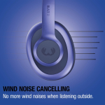 Over-Ear-Bügelkopfhörer mit Lautstärkeregelung Fresh'n Rebel Clam Blaze 2 farbe blau achte Ansicht