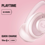 Over-Ear-Bügelkopfhörer mit Lautstärkeregelung Fresh'n Rebel Clam Blaze 2 farbe rosa neunte Ansicht
