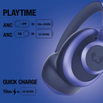 Over-Ear-Kopfhörer mit Geräuschunterdrückung Fresh'n Rebel Clam Ace 2 farbe blau siebte Ansicht