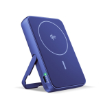 Magnetische Powerbank Fresh 'n Rebel mit kabelloser Ladefunktion, 10.000 mAh farbe blau