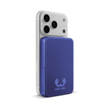 Magnetische Powerbank Fresh 'n Rebel mit kabelloser Ladefunktion, 10.000 mAh farbe blau zweite Ansicht