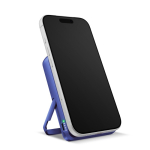Magnetische Powerbank Fresh 'n Rebel mit kabelloser Ladefunktion, 10.000 mAh farbe blau fünfte Ansicht